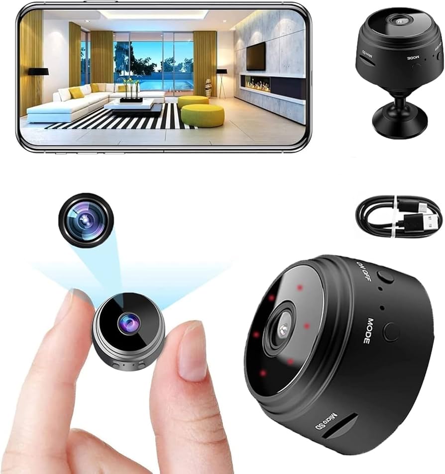 MINI CAMARA A9 1080P INALÁMBRICA WIFI SMART HOME